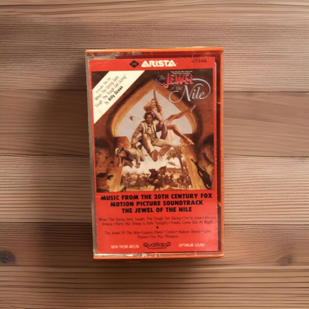 The Jewel of the Nile Movie Soundtrack Cassette Tape Billy Ocean Whodini JC98406